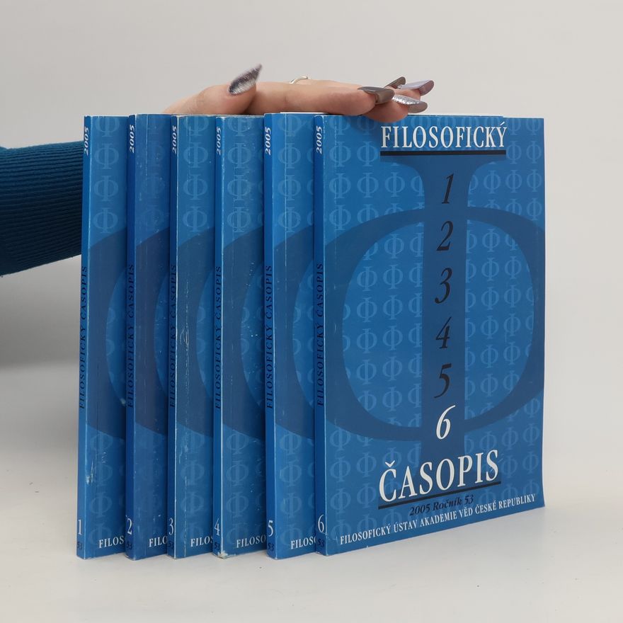 Kolektiv autorů Filosofický časopis 1-6