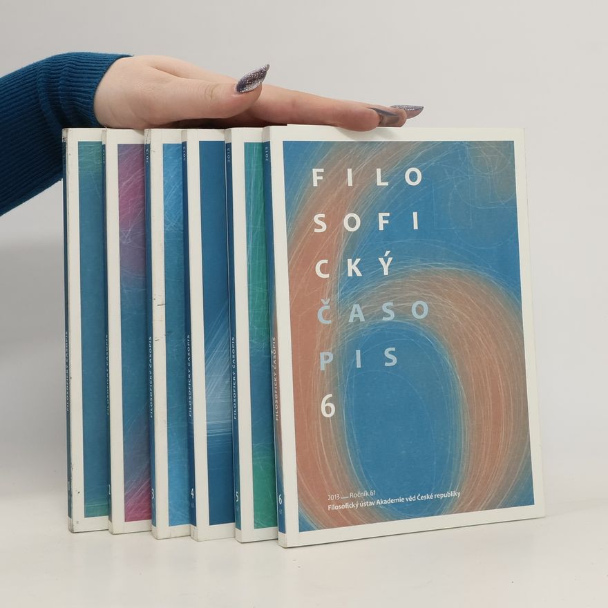 Collectif d'auteurs Filosofický časopis 1-6/2013