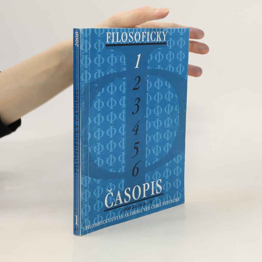 Various authors Filosofický časopis 1