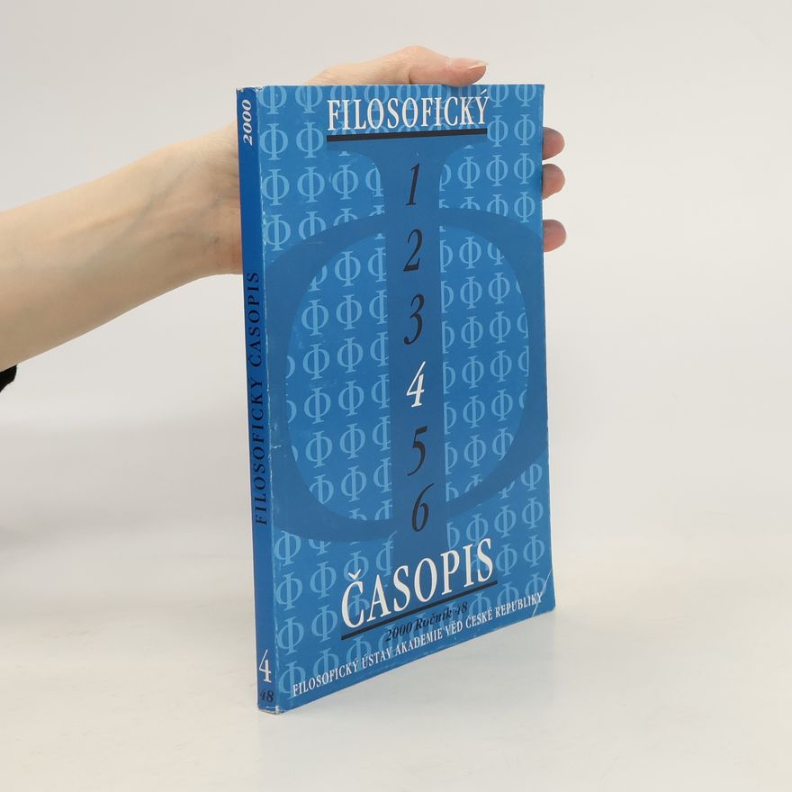 Kolektiv autorů Filosofický časopis 4/2000