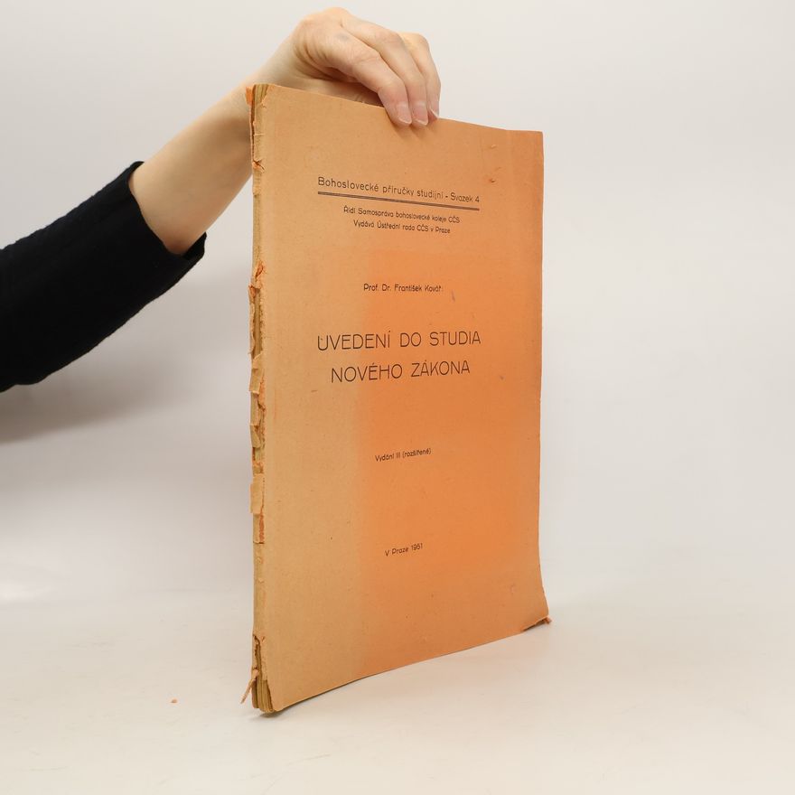 František Kovář Uvedení do studia Nového zákona