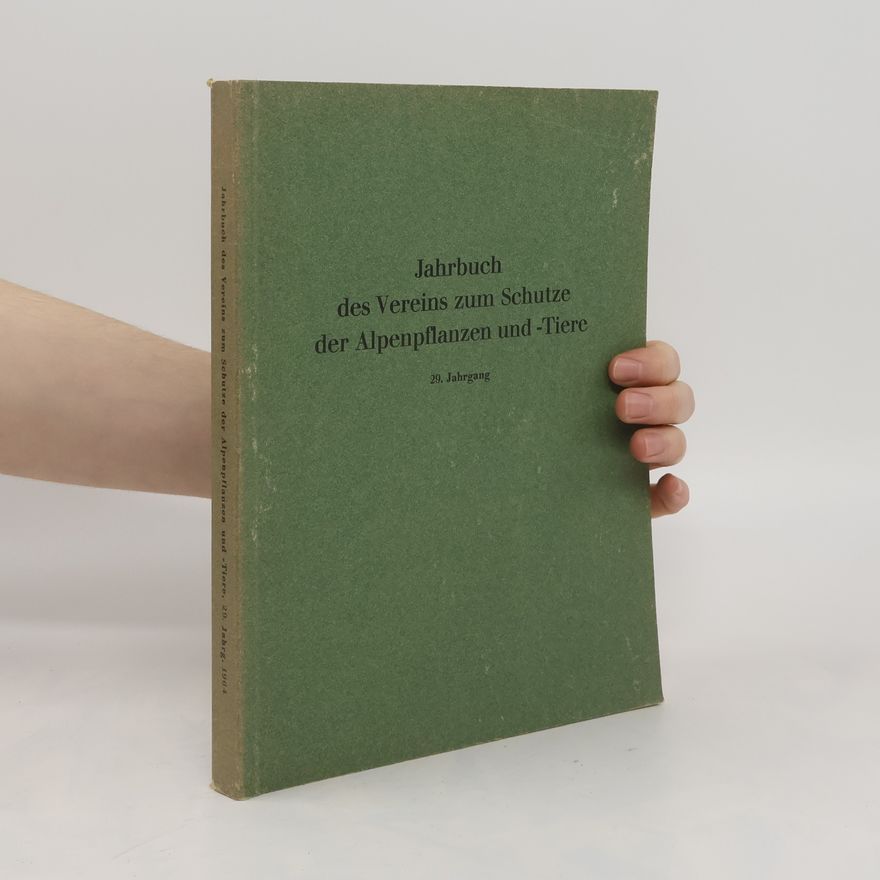 Collectif d'auteurs Jahrbuch des Vereins zum Schutze der Alpenpflanzen und Tiere