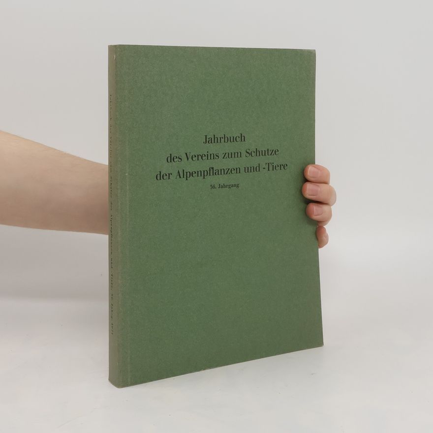 Collectif d'auteurs Jahrbuch des Vereins zum Schutze der Alpenpflanzen und Tiere