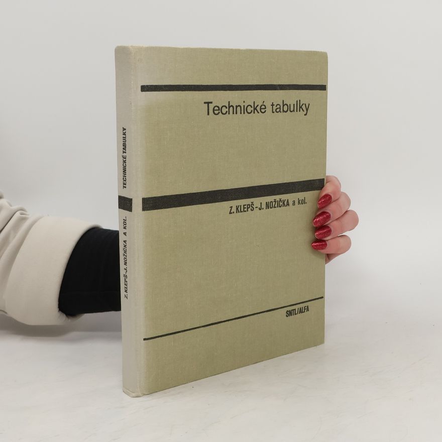 Zdeněk Klepš Technické tabulky