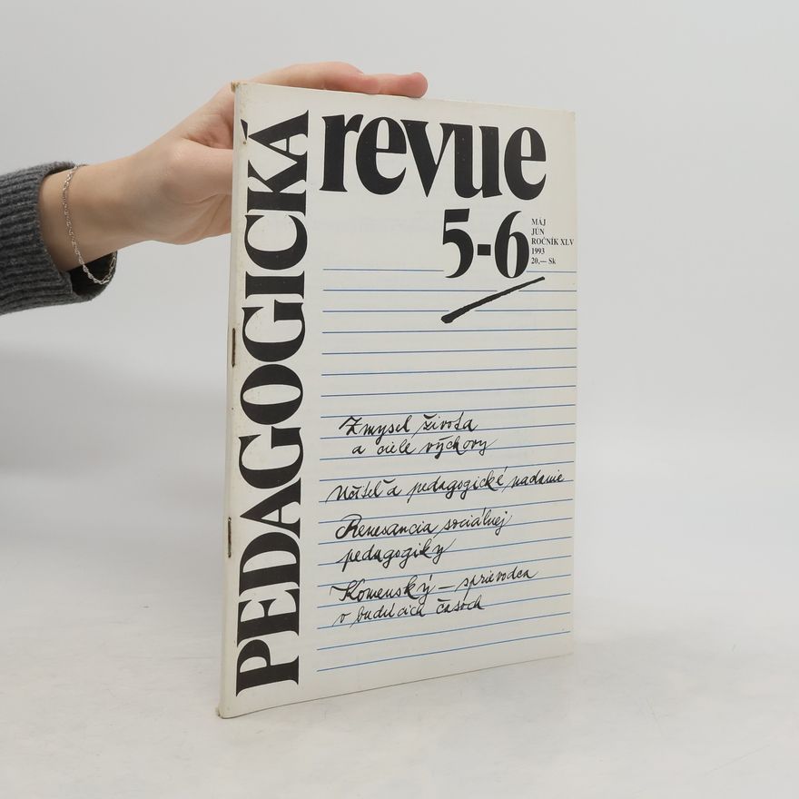 Kolektiv autorů Pedagogická revue 5-6