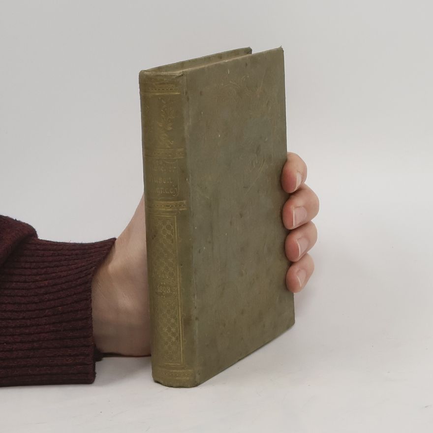 Otto Rudolf Braun Cotta'scher Musen-Almanach für das Jahr 1893