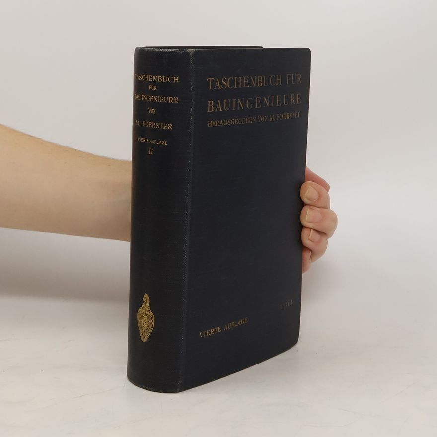 Max Foerster Taschenbuch für Bauingenieure