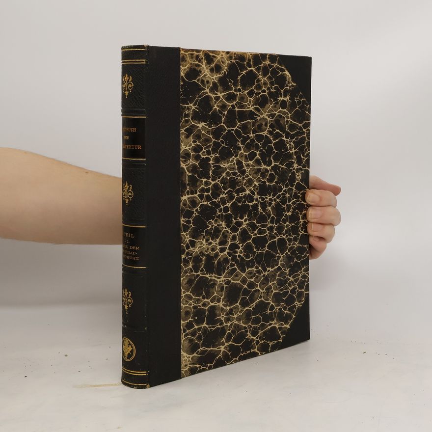 Heinrich Holtzinger Handbuch der Architektur