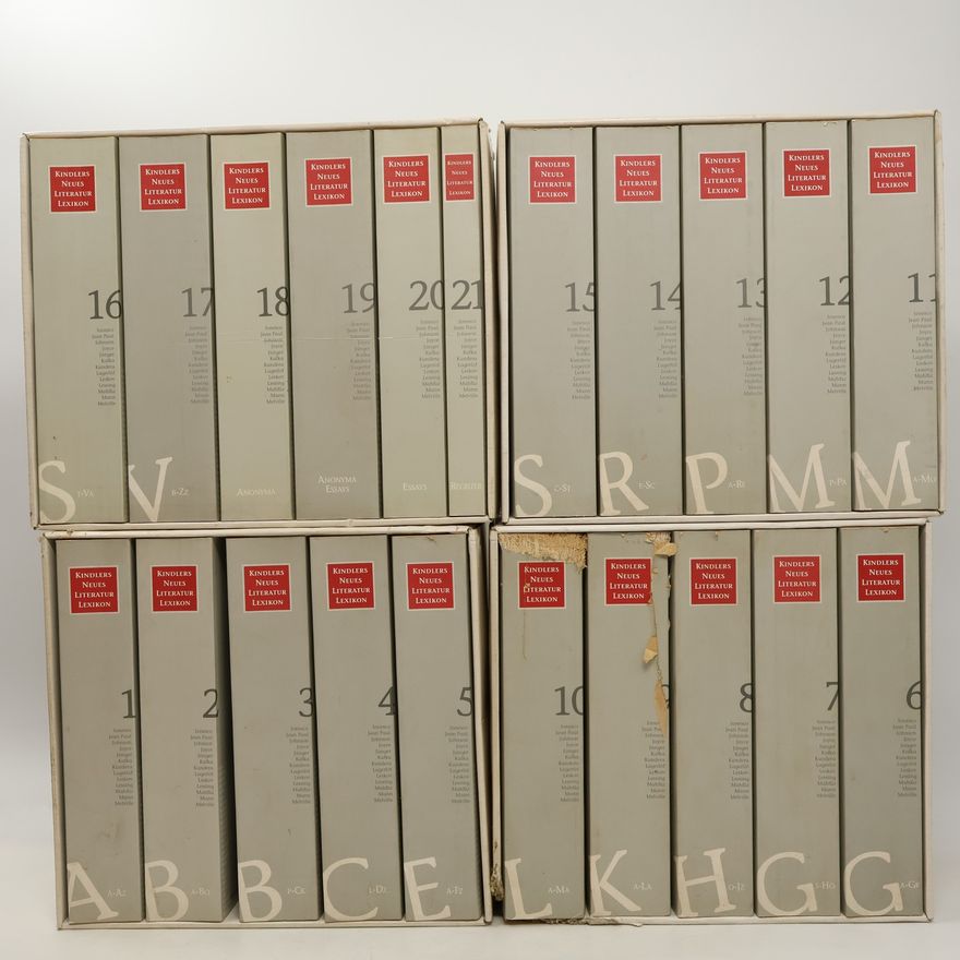 Autorenkollektiv Kindlers Neues Literaturlexikon 1-21