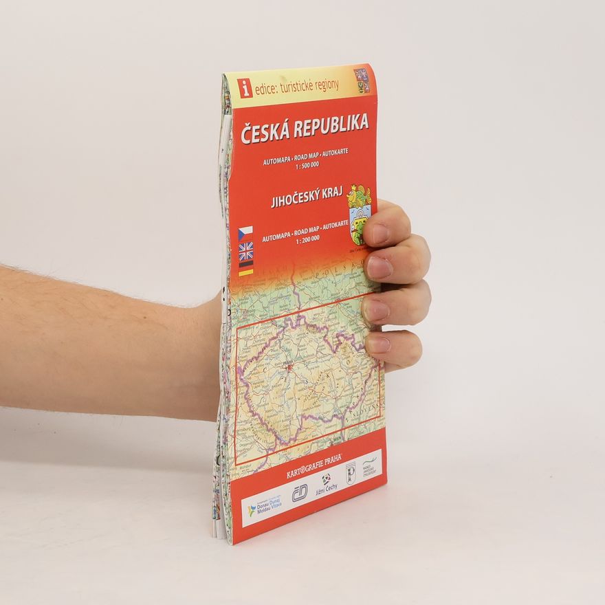 Kolektiv autorů Česká republika automapa 1:500 000. Jihočeský kraj automapa 1:200 000.