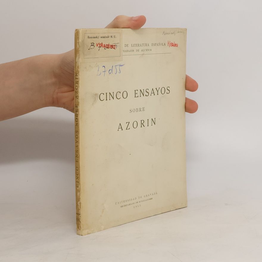 Autorenkollektiv Cinco ensayos sobre Azorín
