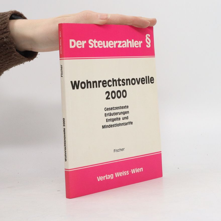 Maria Fischer Wohnrechtsnovelle 2000