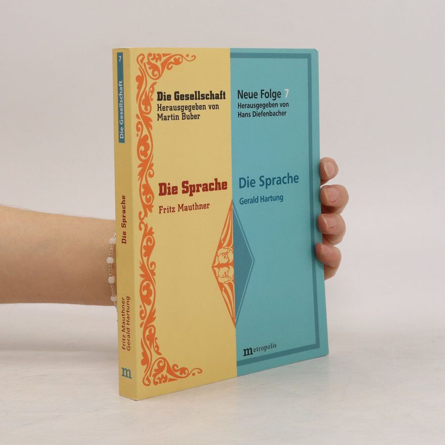 Fritz Mauthner Die Sprache