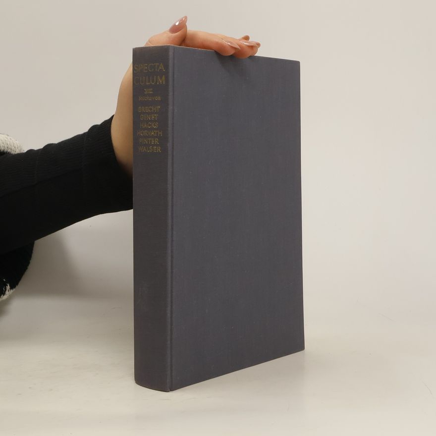 Harold Pinter Spectaculum VIII. Bearbeitung von Shakespeare's "Coriolan". Die Neger. Das Volksbuch vom Herzog Ernst. Kasimir und Karoline. Der Hausmeister. Der Schwarze Schwan