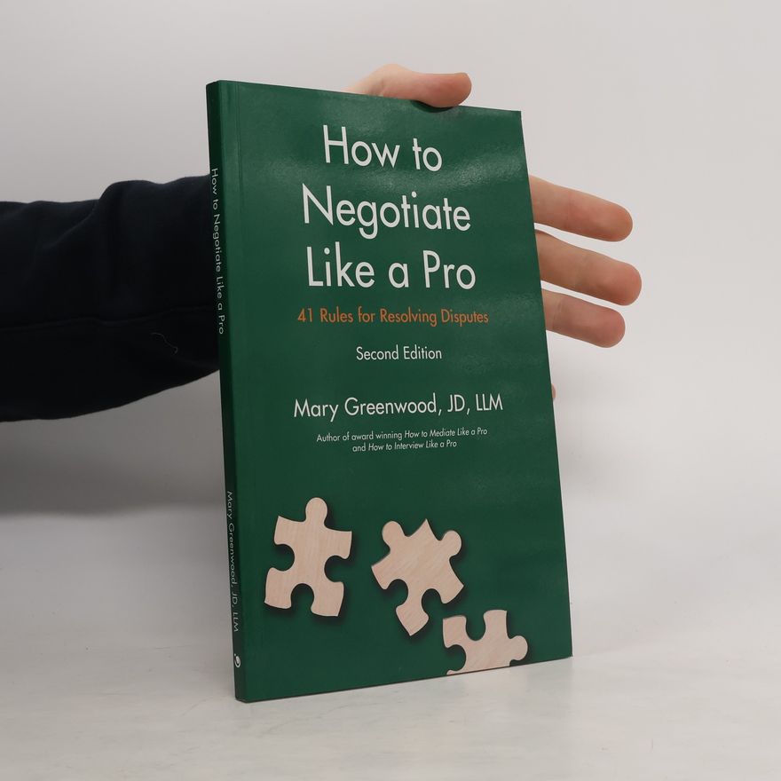 Mary Greenwood How to Negotiate Like a Pro