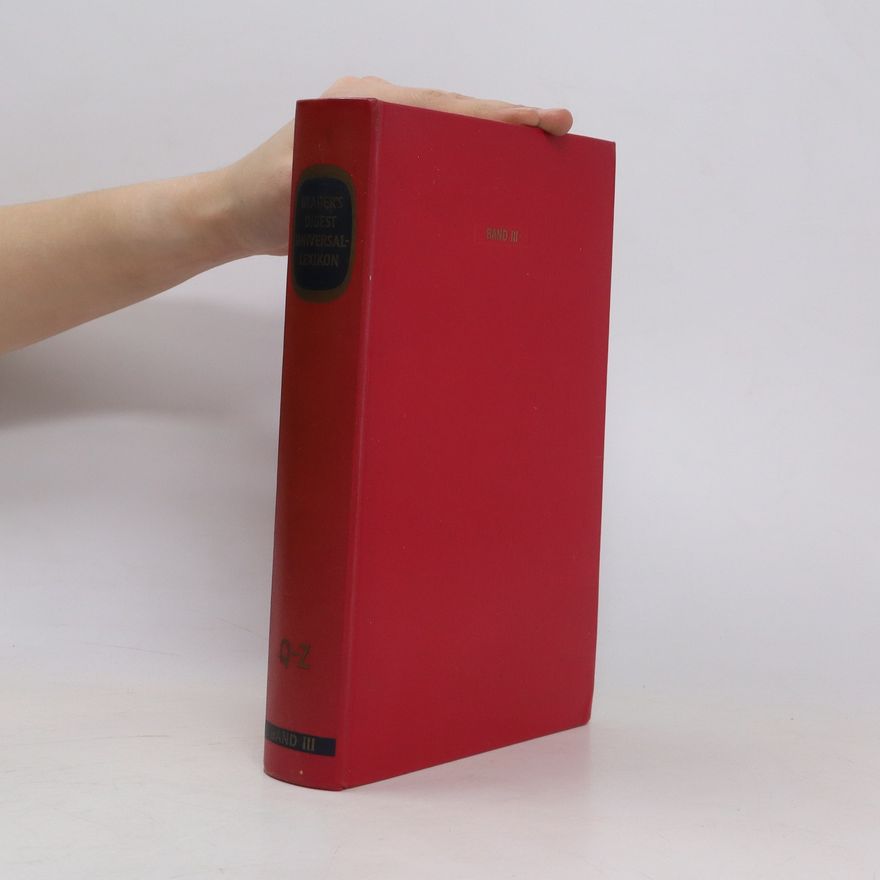 Autorenkollektiv Reader’s Digest Universal Lexikon Q-Z