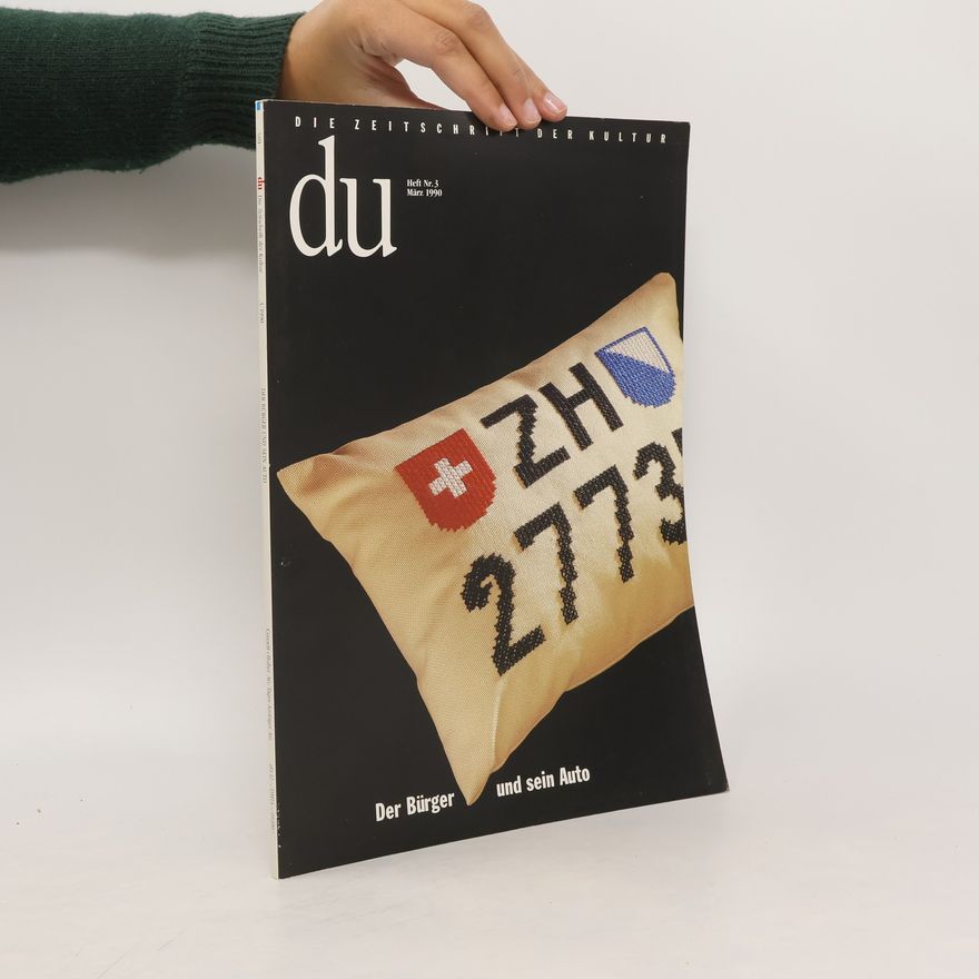 Autorenkollektiv Du. Die Zeitschrift der Kultur 3/1990