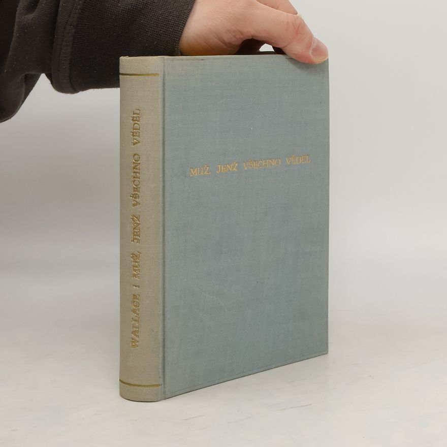 Edgar Wallace Muž, jenž všechno věděl