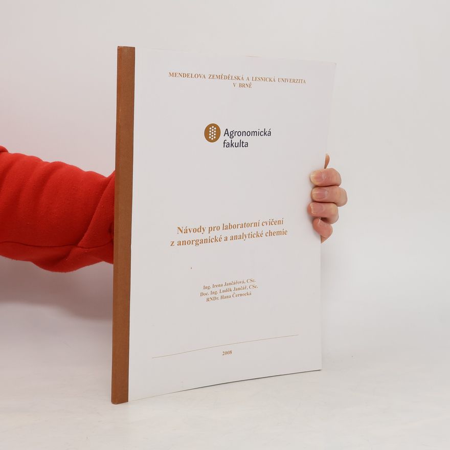 Hana Černocká Návody pro laboratorní cvičení z anorganické a analytické chemie