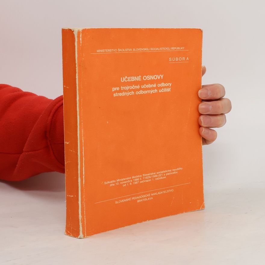 Autorenkollektiv Učebné osnovy pre trojročné učebné odbory stredných odborných učilišť