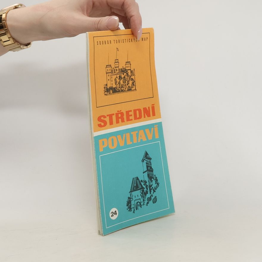 Ivan Beneš Střední Povltaví soubor turistických map