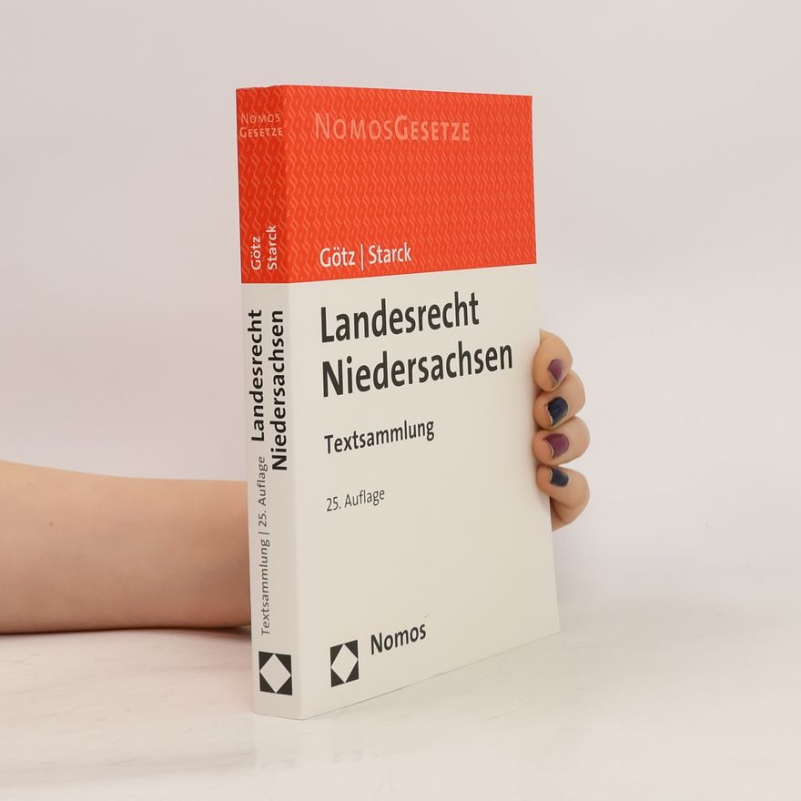 Volkmar Götz Landesrecht Niedersachsen