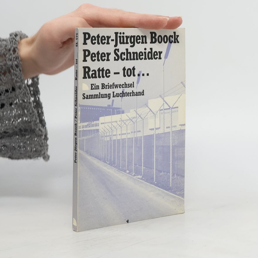 Peter-Jürgen Boock Ratte-tot ...