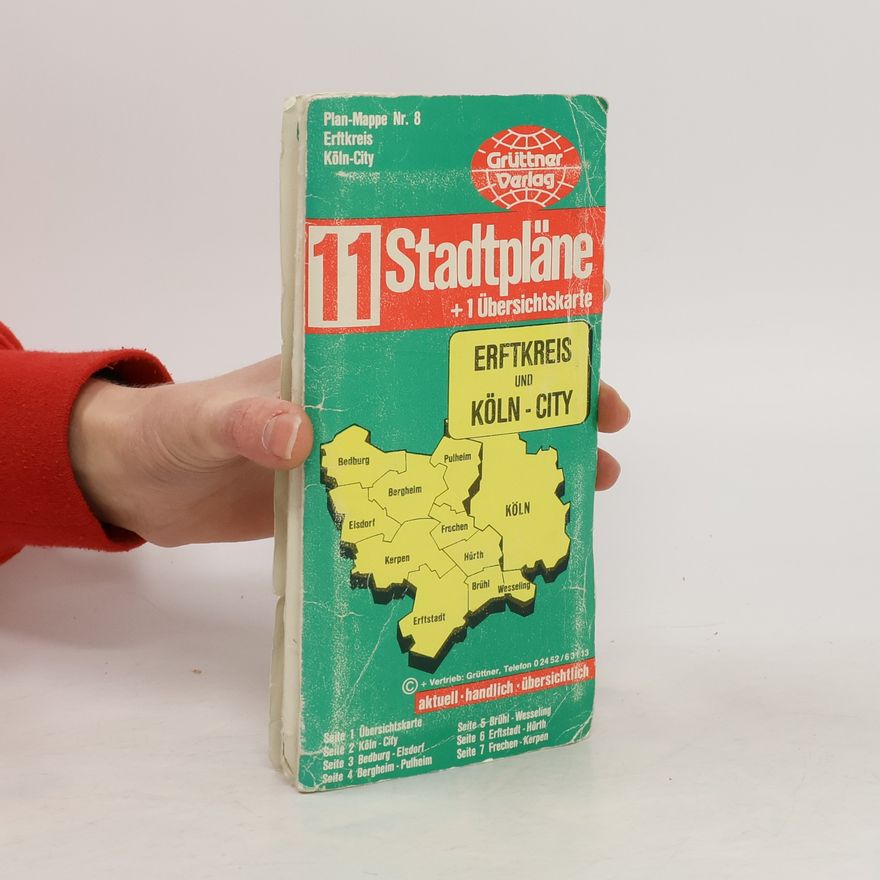 Kolektiv autorů 11 Stadtpläne. Erftkreis und Köln-City
