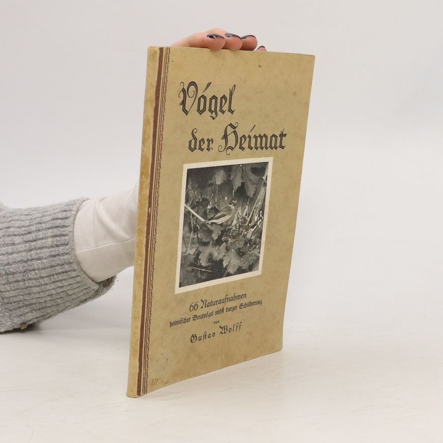 Gustav Wolff Vögel der Heimat. 66 Naturaufnahmen heimischer Brutvögel nebst kurzer Schilderung