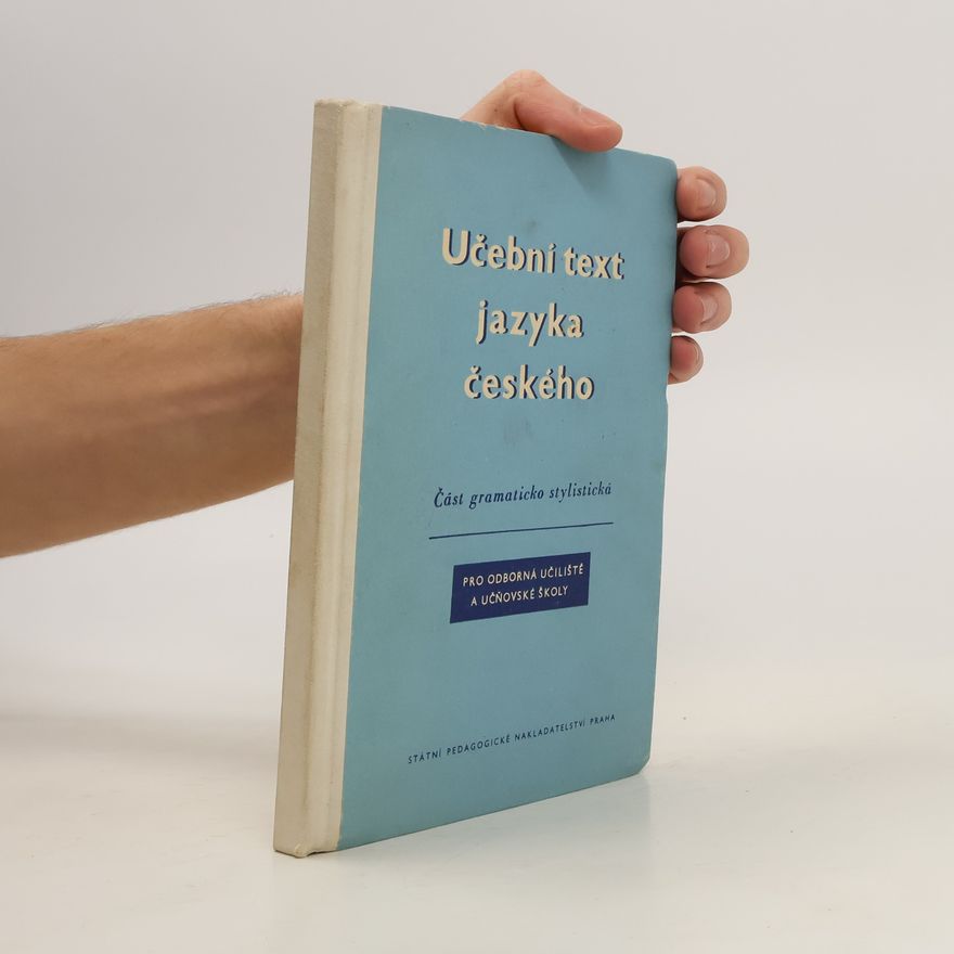 Autorenkollektiv Učební text jazyka českého