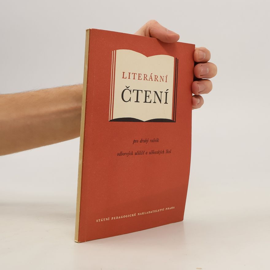 inž. Marie Linhartová Literární čtení pro druhý ročník odborných učilišť a učňovských škol