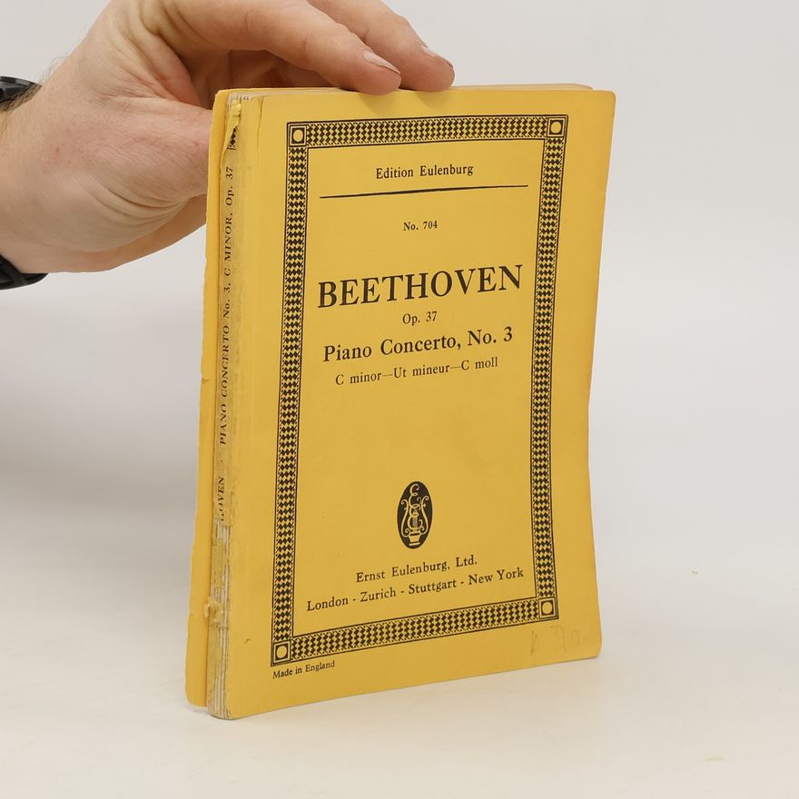 Autorenkollektiv Beethoven. Op. 37. Piano Concerto, No. 3