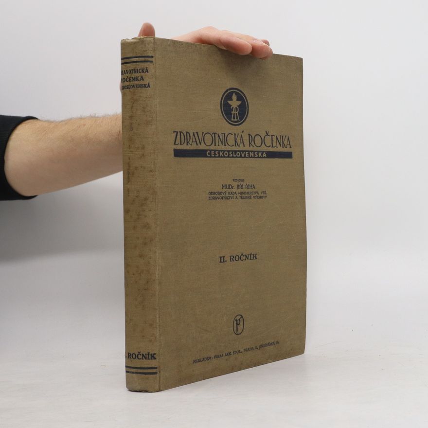 Jiří Říha Zdravotnická ročenka Československa. II. ročník