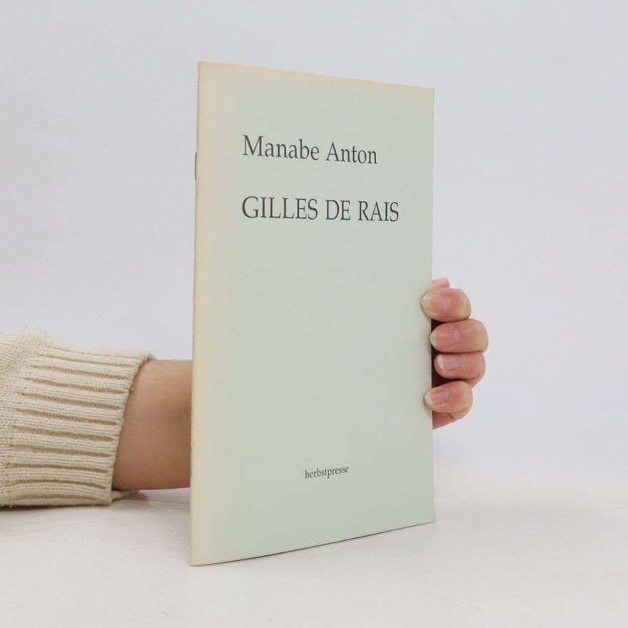 Manabe Anton Gilles de Rais