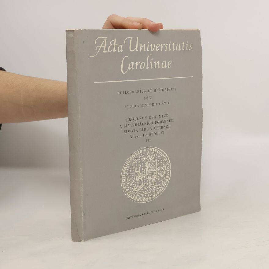 Autorenkollektiv Acta Universitatis Carolinae. Philosophica et Historica 3/1977