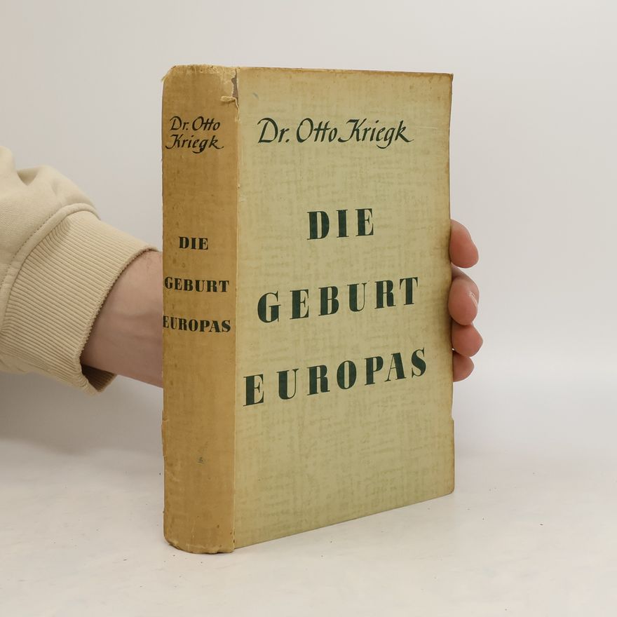 Otto Kriegk Die Geburt Europas