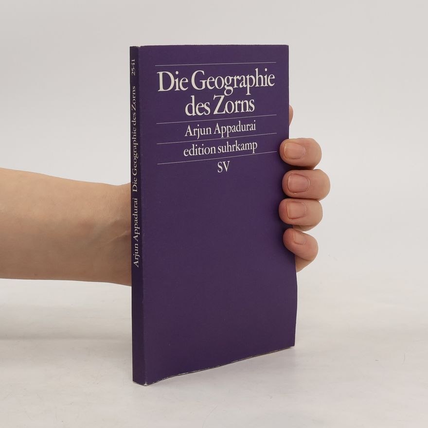 Arjun Appadurai Die Geographie des Zorns