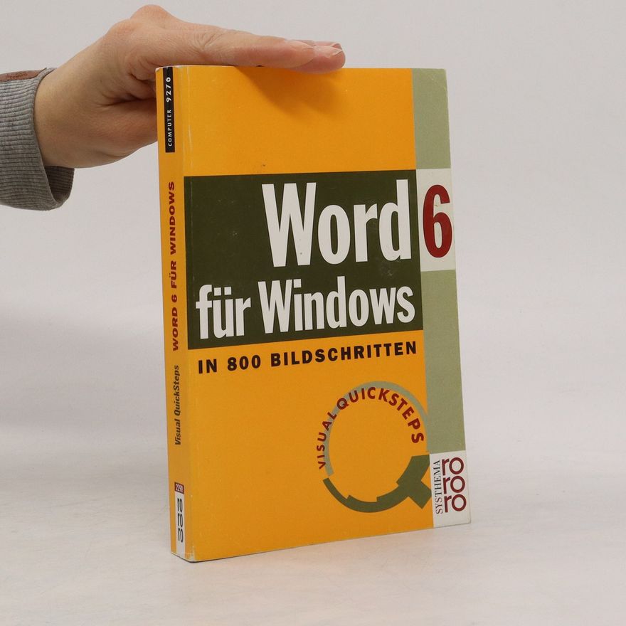 Gabriele Broszat Word 6 für Windows in 800 Bildschritten