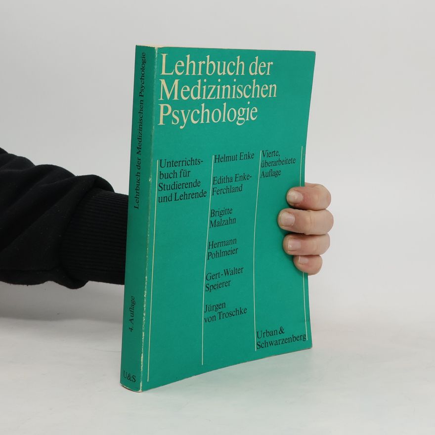 Helmut Enke Lehrbuch der medizinischen Psychologie