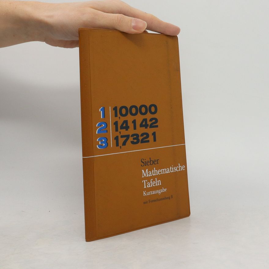 Helmut Sieber Mathematische Tafeln