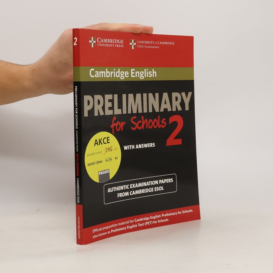 Cambridge ESOL Cambridge English Preliminary for Schools 2 Student's Book with Answers