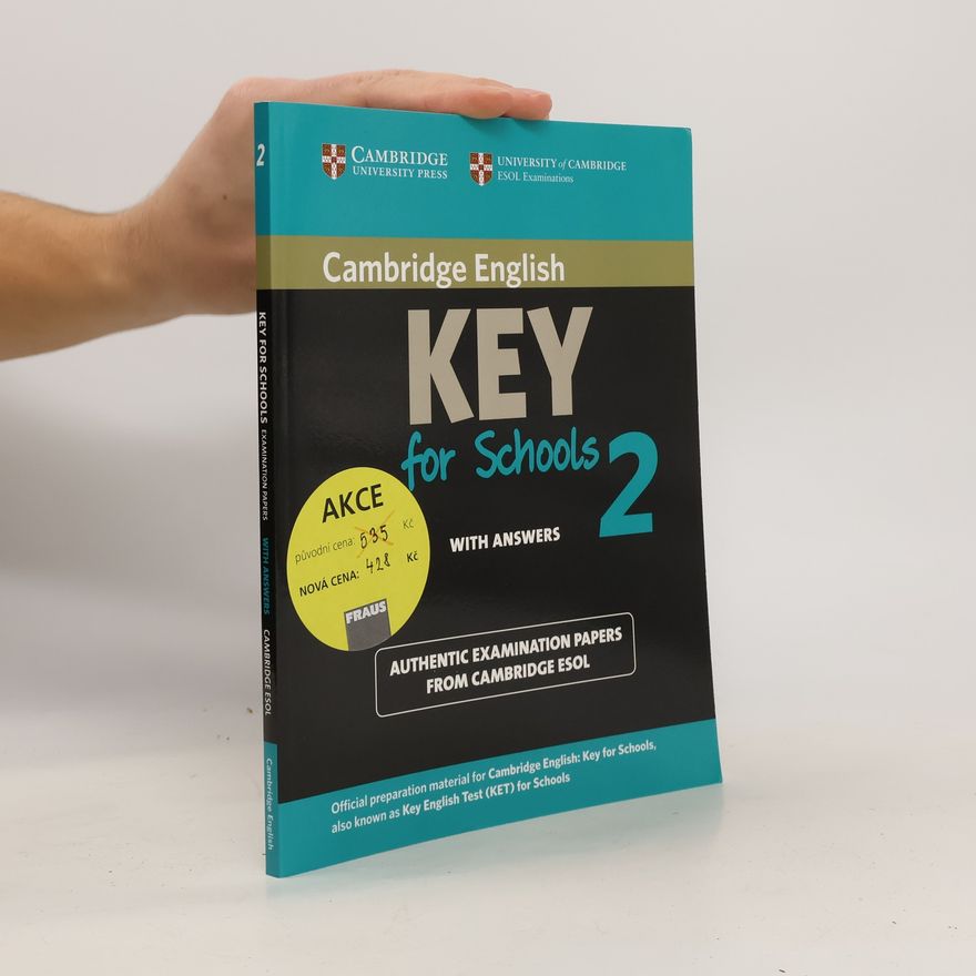 Kolektiv autorů Cambridge English Key for Schools 2 with Answers