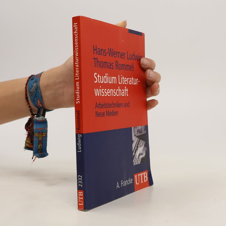 Hans Werner Ludwig Studium Literaturwissenschaft