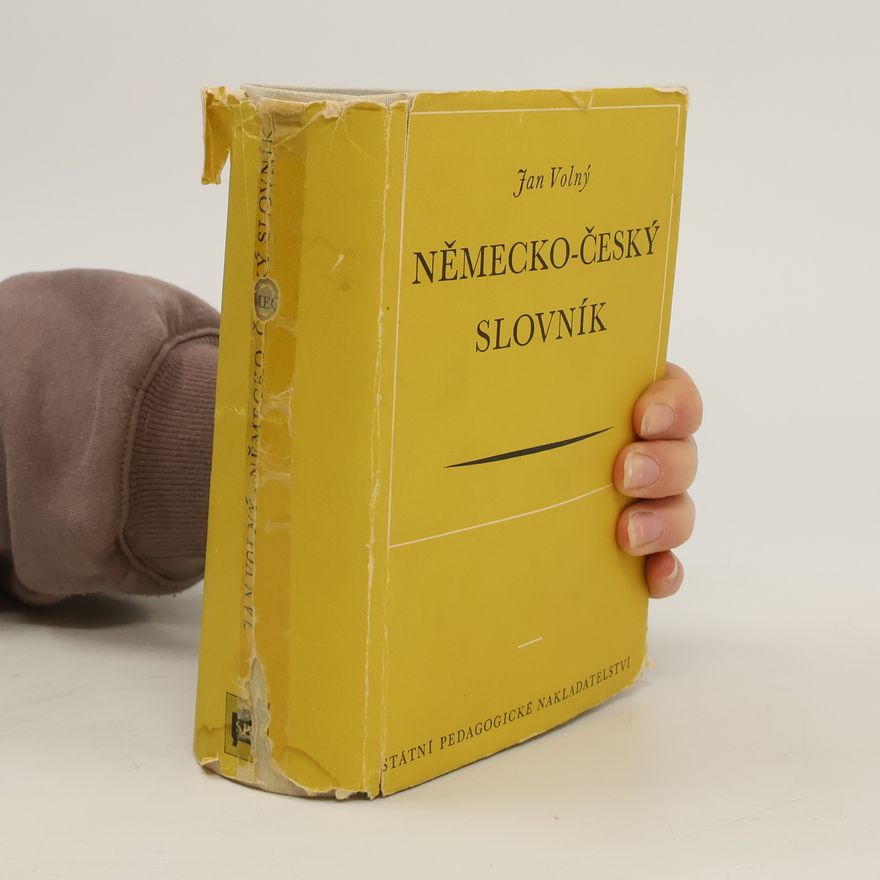 Volný Jan Německo český slovník. Deutsch-Tschechisches Wörterbuch