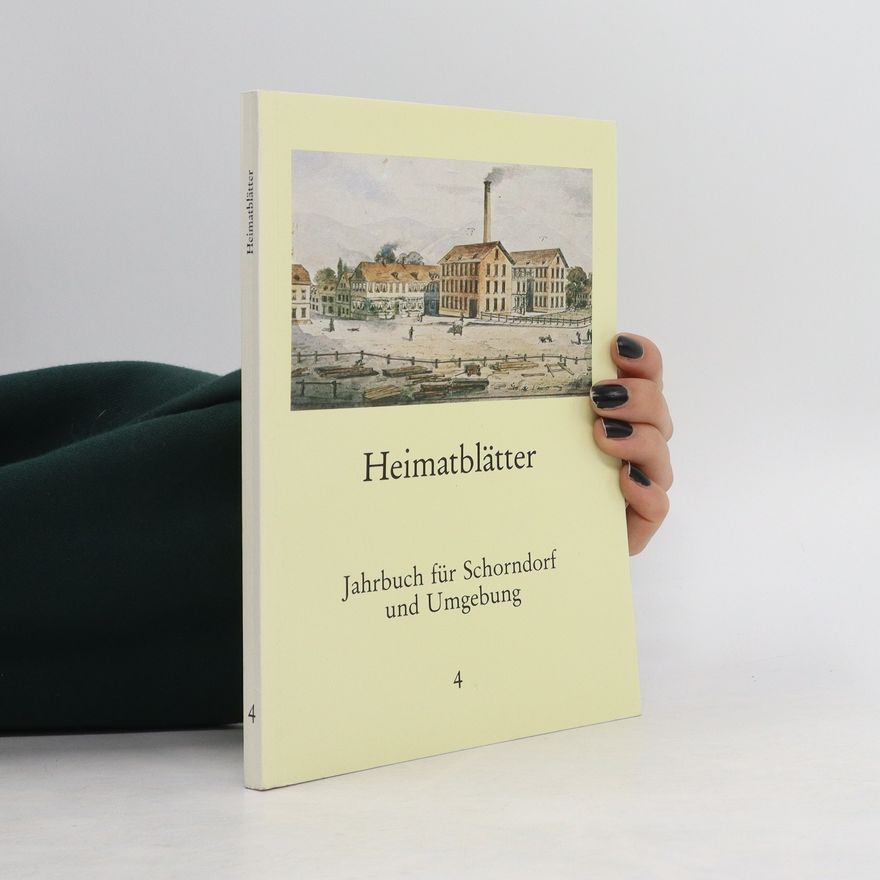Collectif d'auteurs Heimatblätter. Jahrbuch für Schorndorf und Umgebung 4