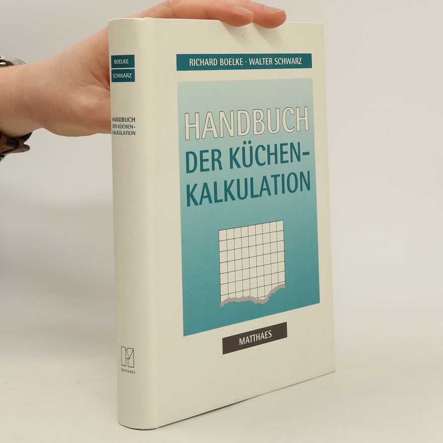 Richard Boelke Handbuch der Küchenkalkulation