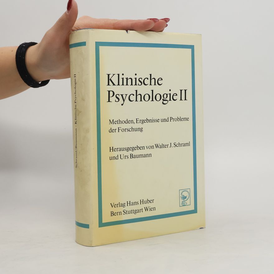 Urs Baumann Klinische Psychologie II.