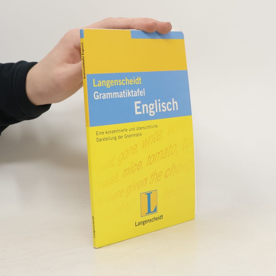 Various authors Langenscheidt, Grammatiktafel
