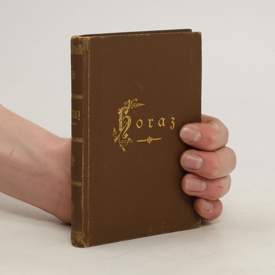 Johann Heinrich Voss Horaz sämtliche Werke
