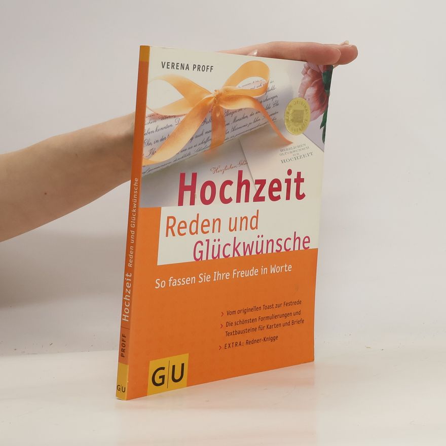 Verena Proff Hochzeit - Reden und Glückwünsche